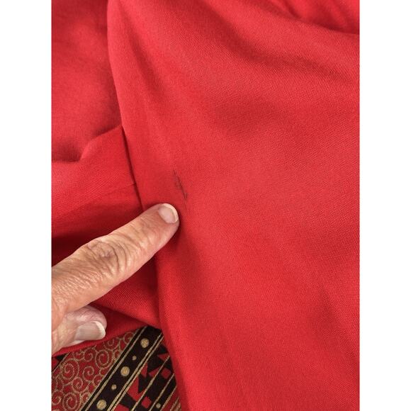 Ashro Women's Aztek African Indian Boho Size XL Tunic Top Colorful India - Picture 14 of 14